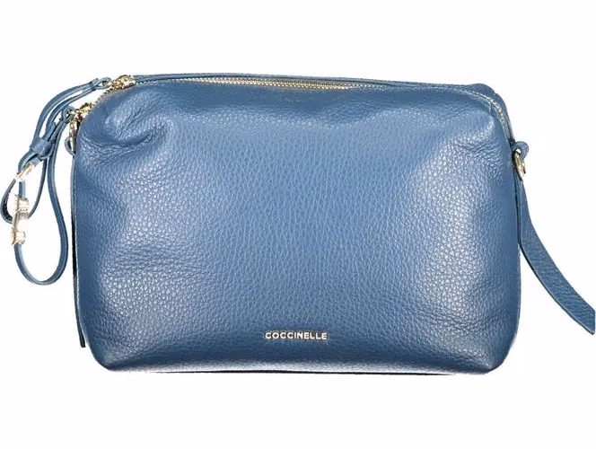 Coccinelle Blu Pelle Donna Shoulder Bag