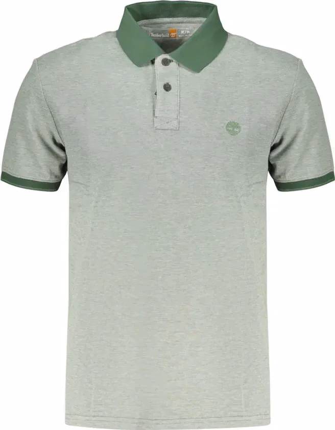 Timberland Verde Cotton Men Polo