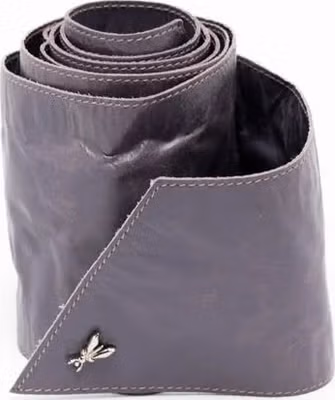 Purple Leather Belt