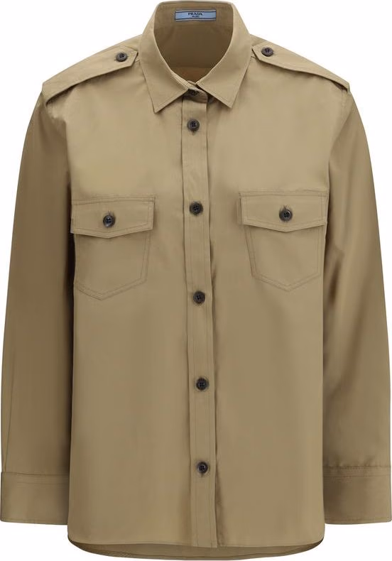 Prada Beige Cotton Shirt