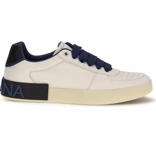 Dolce & Gabbana Multicolor Calf Leather Bos Taurus Low Top Sneakers