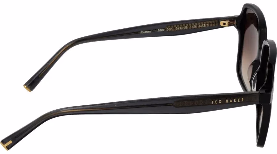 Ted Baker Black Acetate Sunglasses