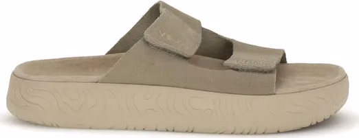 Veja Beige Calf Leather Bos Taurus Flat Sandals