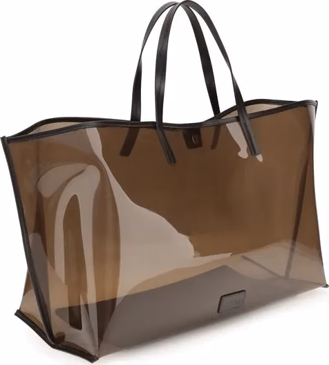 Staud Brown Pvc Handbag
