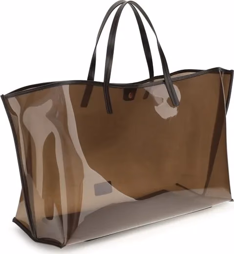 Staud Brown Pvc Handbag