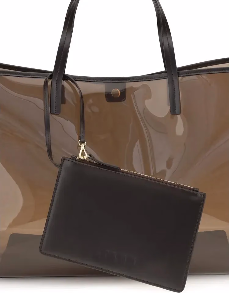 Staud Brown Pvc Handbag
