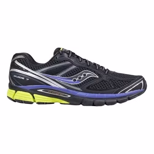 Saucony Black Polyethylene Athletic Sneakers