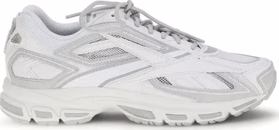 White Polyethylene Athletic Sneakers
