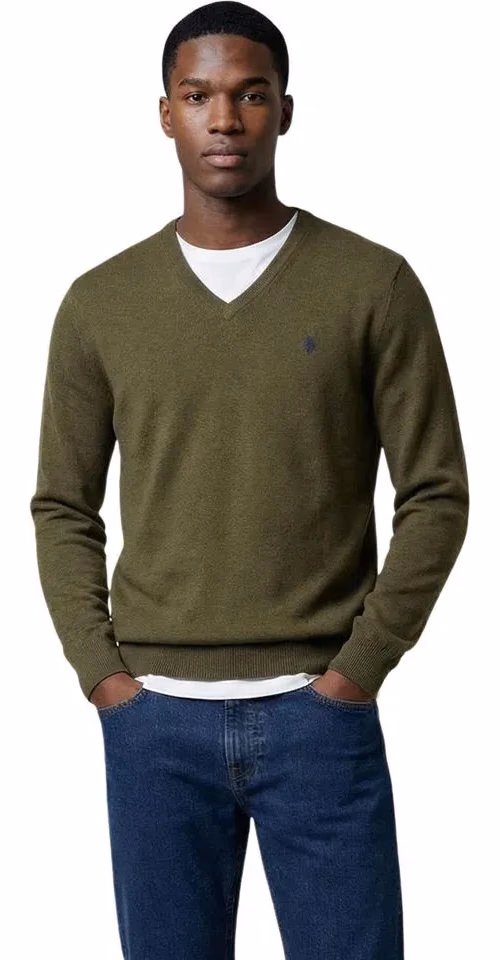 U.S. POLO ASSN. Green Cotton Sweatshirt