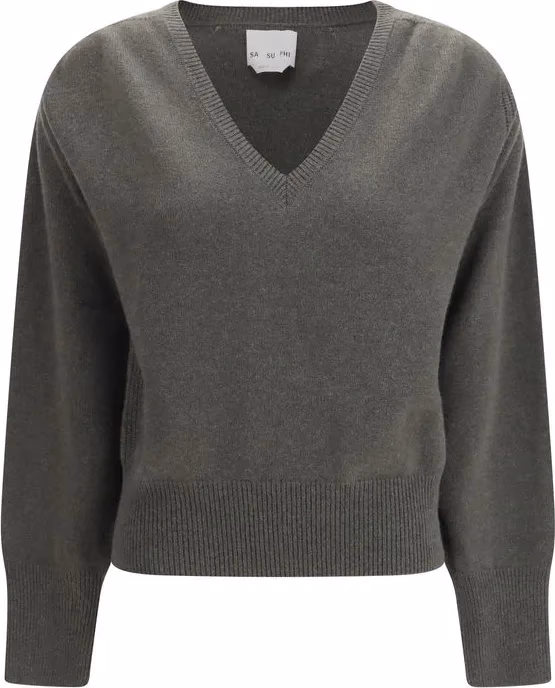SA SU PHI Bicolor Cashmere Sweater