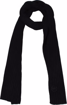 Black Polyester Scarf