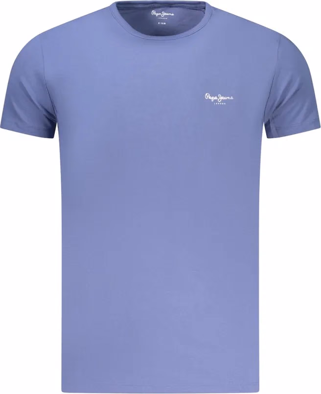 Pepe Jeans Blu Cotton Men T-Shirt
