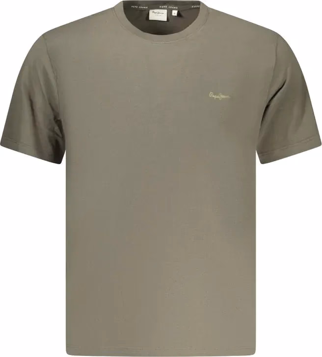 Pepe Jeans Verde Cotton Men T-Shirt