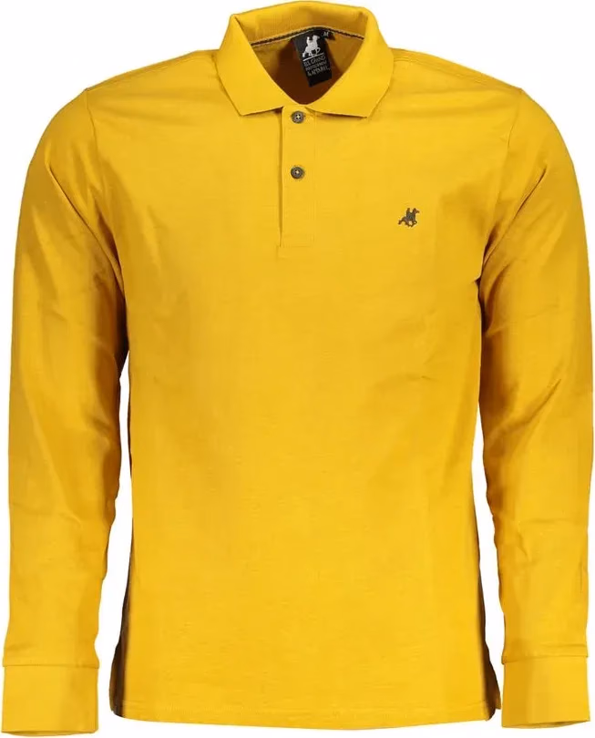 U.S. Grand Polo Yellow Cotton Men Polo Shirt