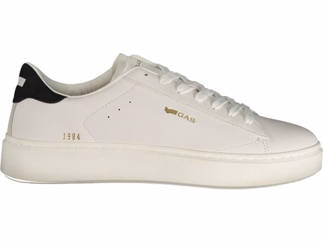Gas White Polyurethane Men Sneaker