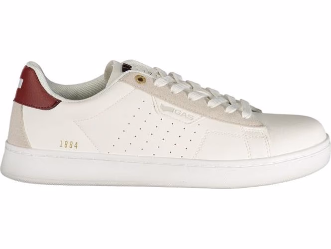Gas Bianco Poliuretano Men Sneaker