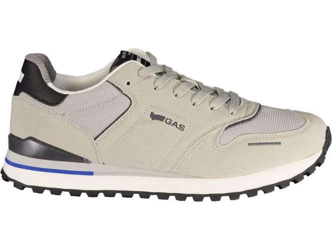 Gas Grigio Polyurethane Men Sneaker