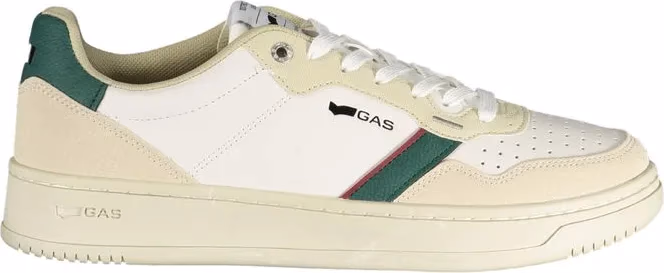 Gas White Polyurethane Men's Sneaker
