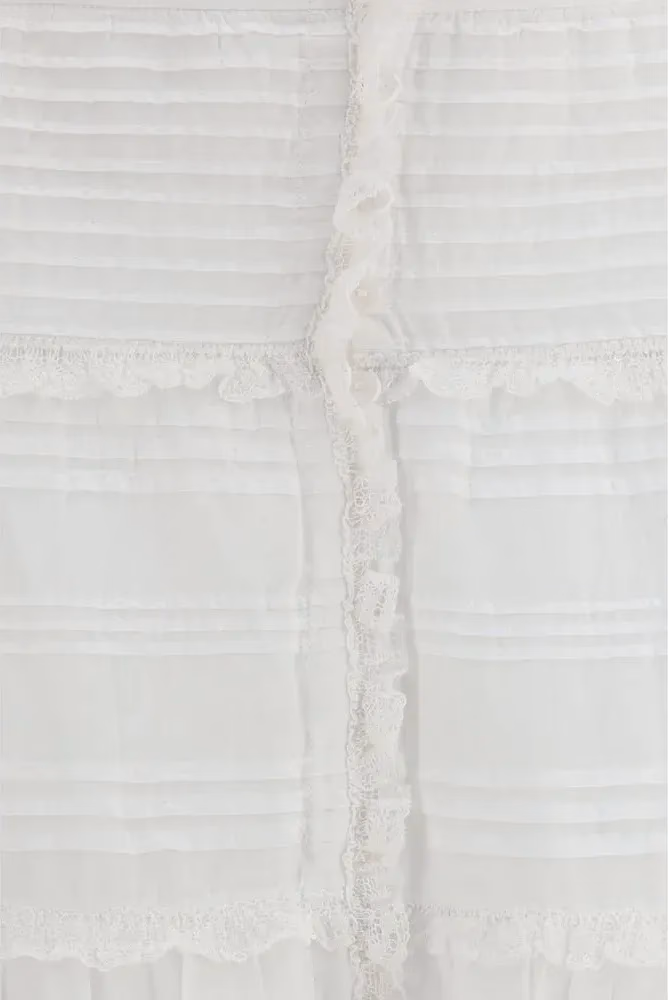 Isabel Marant Étoile White Viscose Long Skirt