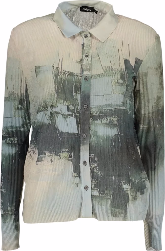 Desigual Verde Polyester Women Shirt