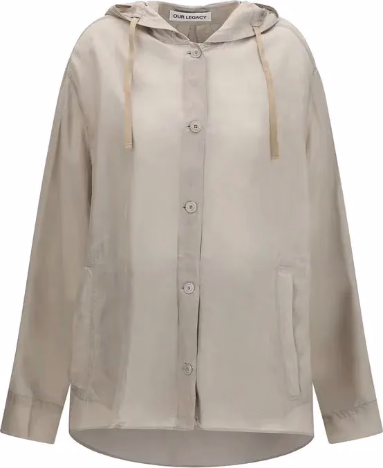 Our Legacy Gray Copper Shell Jacket