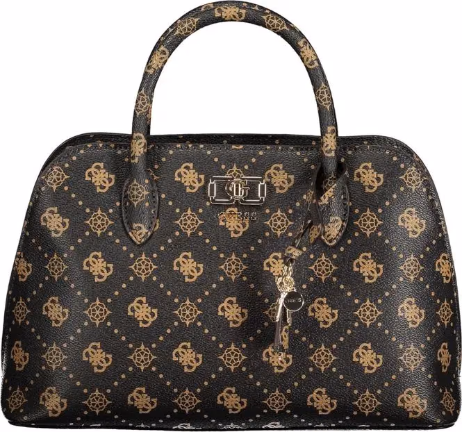 Guess Jeans Marrone Polyurethane Woman Handbag