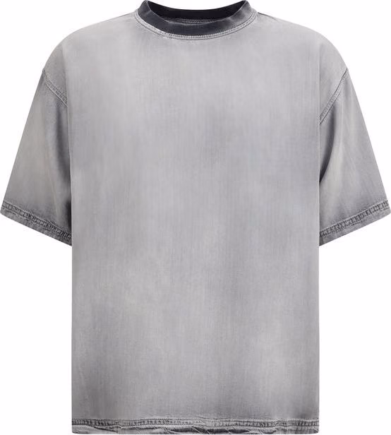 Diesel Gray Cotton T-Shirt