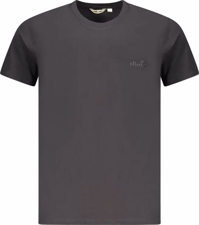 Ellesse Black Cotton Men T-Shirt