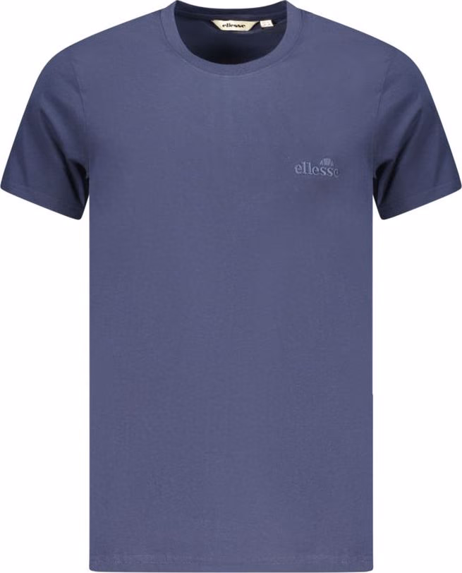 Ellesse Blu Cotton Men T-Shirt