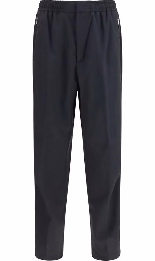 LAMINAR Black Polyester Pants