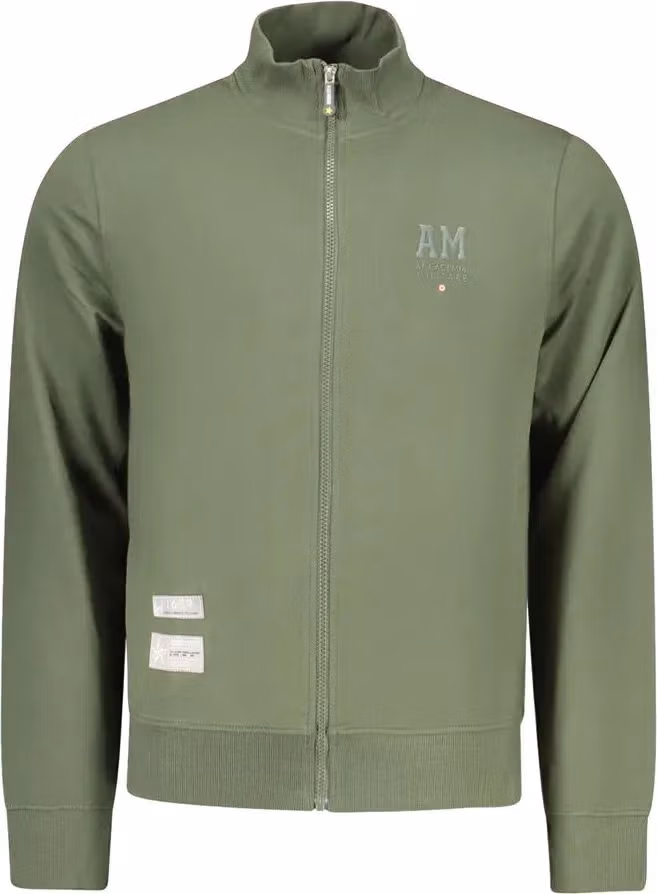 Accademia Militare Verde Cotton Men Sweatshirt
