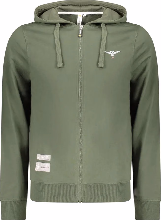 Accademia Militare Verde Cotton Men Hoodie