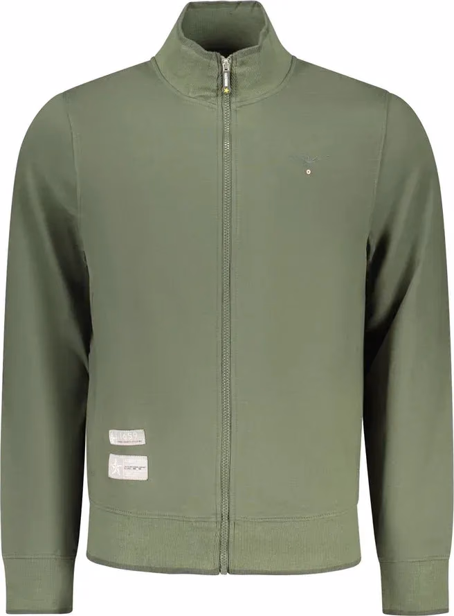 Accademia Militare Verde Cotton Men Sweatshirt