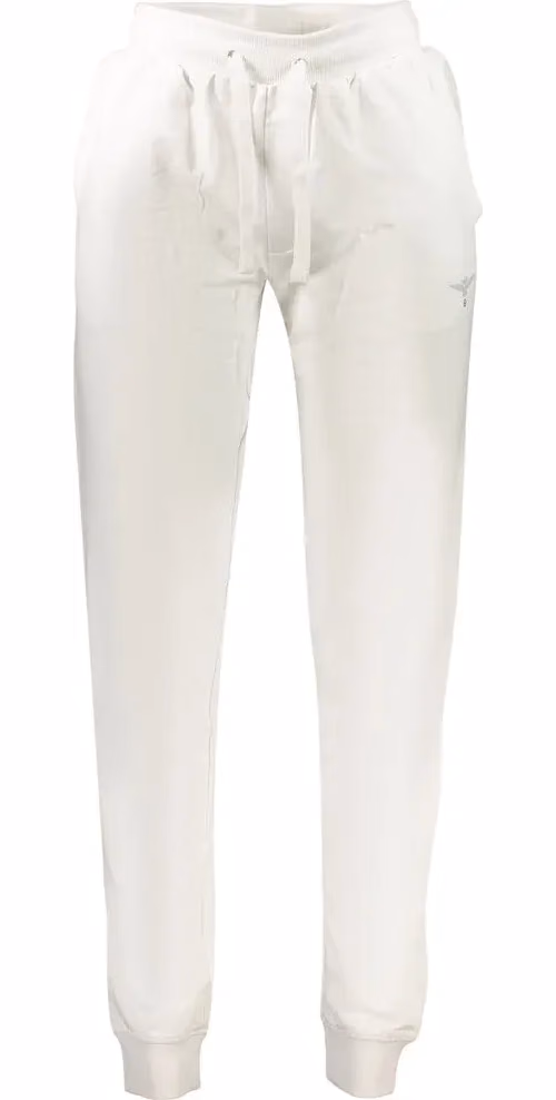 Accademia Militare White Cotton Men's Trouser