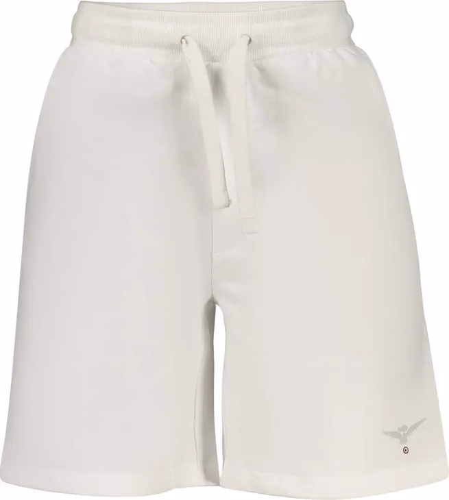 Accademia Militare White Cotton Men's Sweatpants