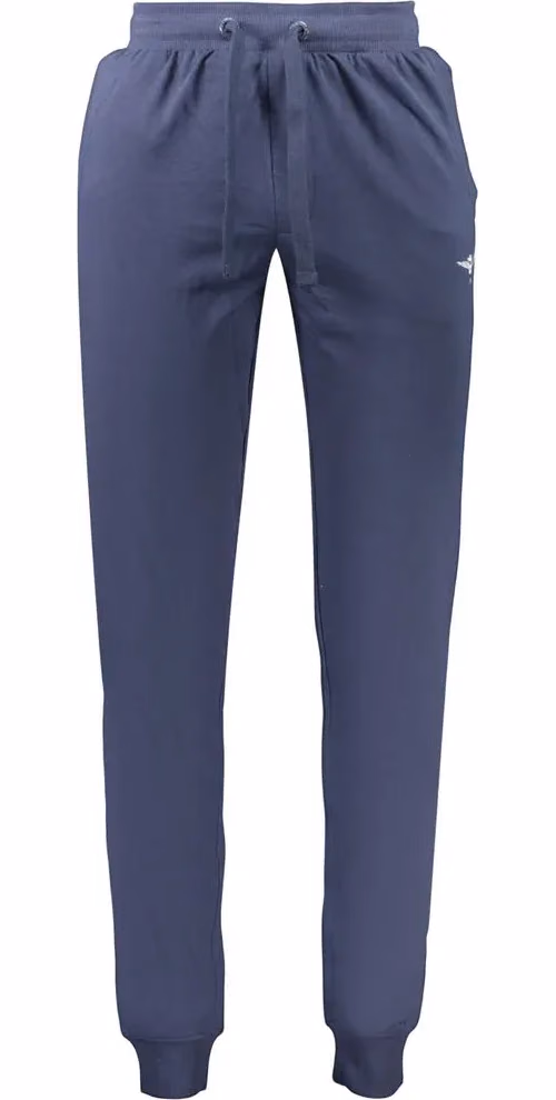 Accademia Militare Blu Cotton Men Sports Trouser