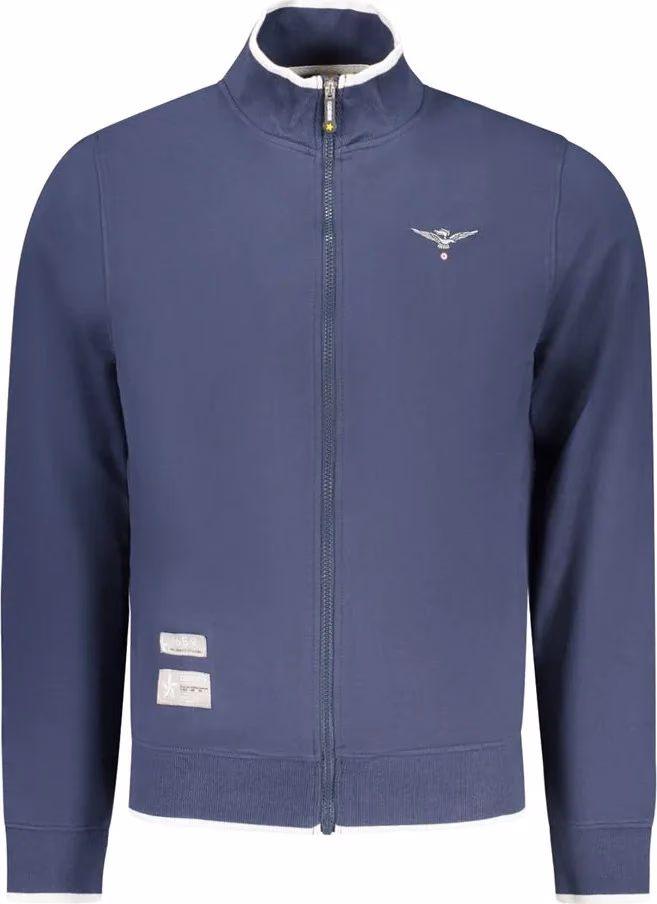 Accademia Militare Blue Cotton Men Sweatshirt