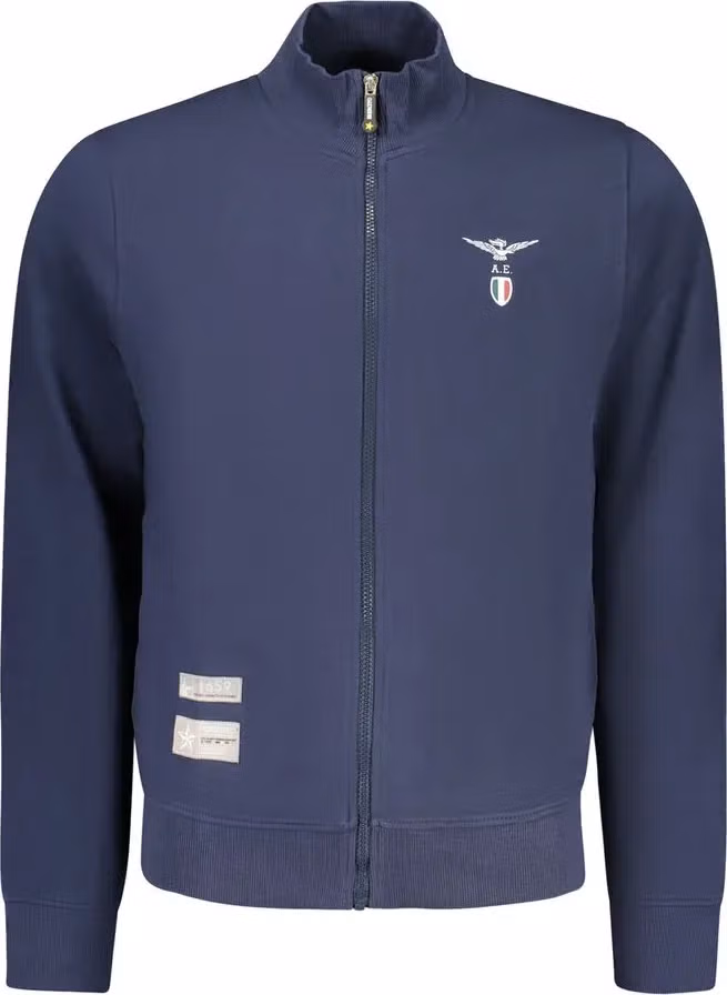 Accademia Militare Blue Cotton Men's Sweatshirt