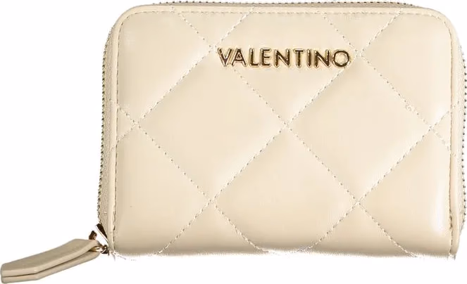 Mario Valentino Beige Polyurethane Women's Wallet