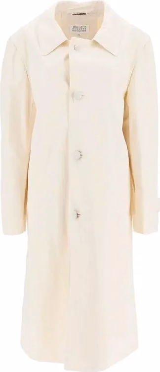 Maison Margiela White Cotton Coat