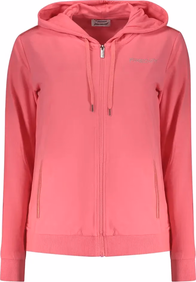 Freddy Pink Cotton Women's Hoodie