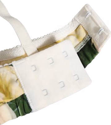 Multicolor Floral Print Soft Cup Bra Underwear