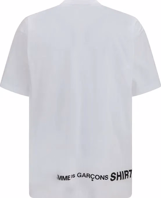 Comme Des Garçons White Cotton T-Shirt