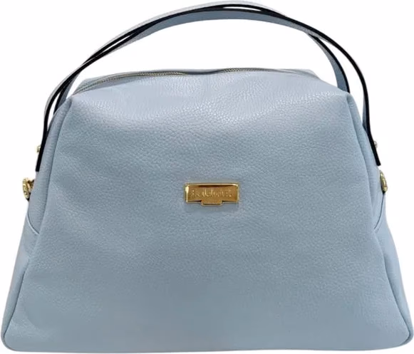 Baldinini Trend Blue Leather Women Bag