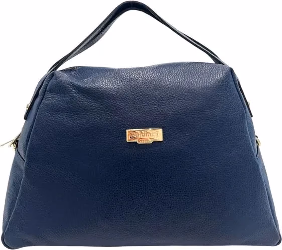 Baldinini Trend Blue Leather Women Bag
