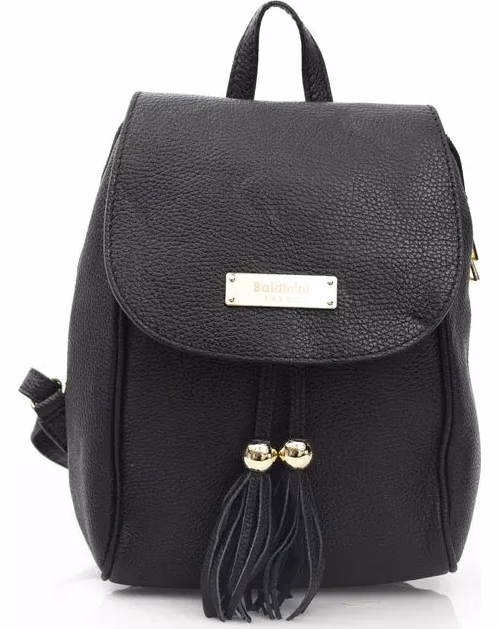 Baldinini Trend Black Leather Women Bag