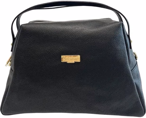 Baldinini Trend Black Leather Women Bag