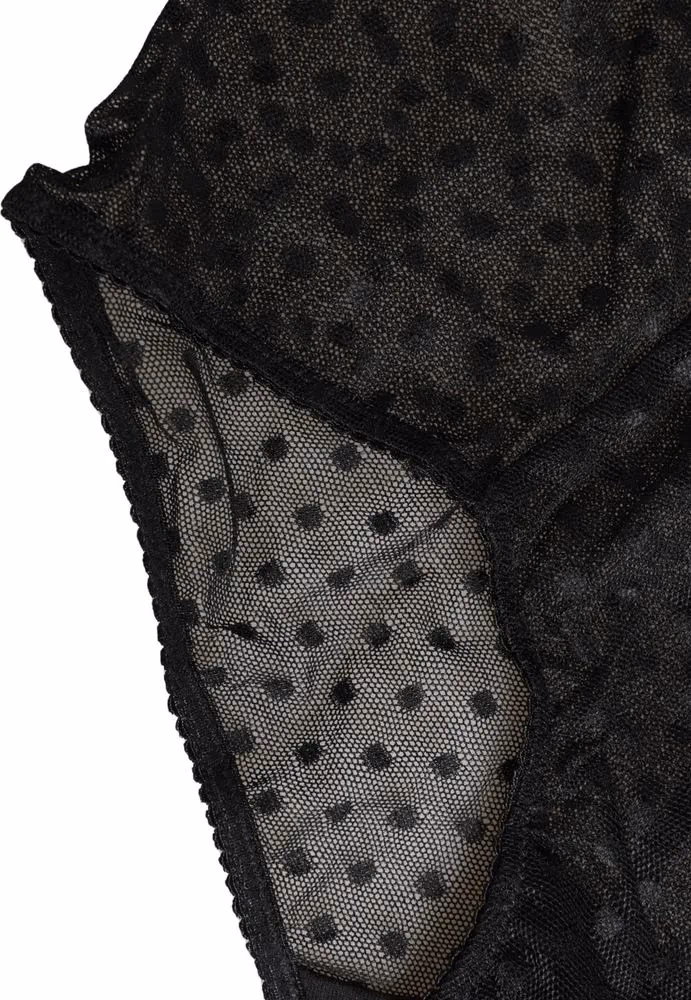 Dolce & Gabbana Black Logo Girdle High Waist Panty Underwear