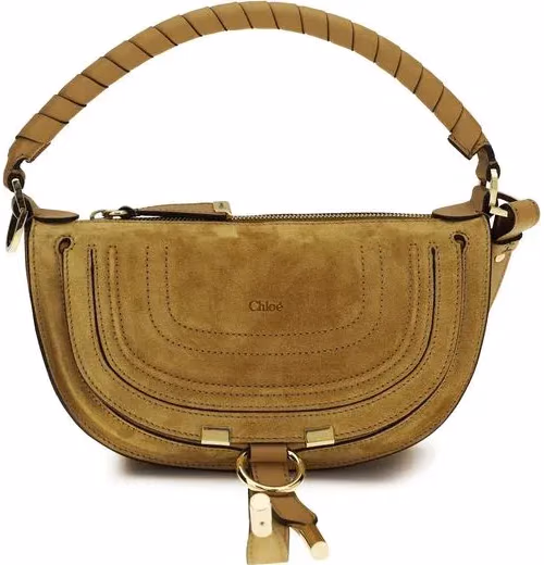 Chloé Brown Calf Leather Bos Taurus Shoulder Bag