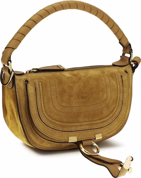 Chloé Brown Calf Leather Bos Taurus Shoulder Bag